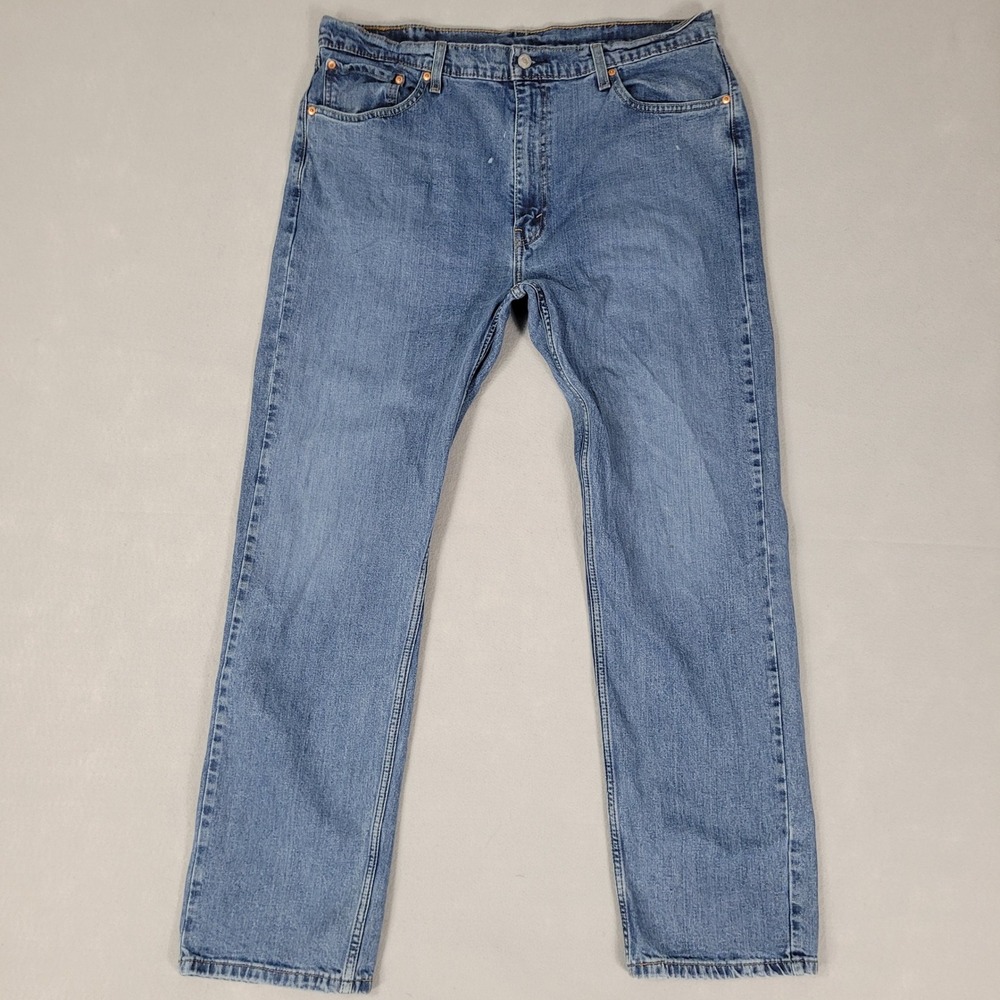Levi's 505 Men's Jeans 40x32 Blue Regular Fit Straight Leg 100% Cotton Denim